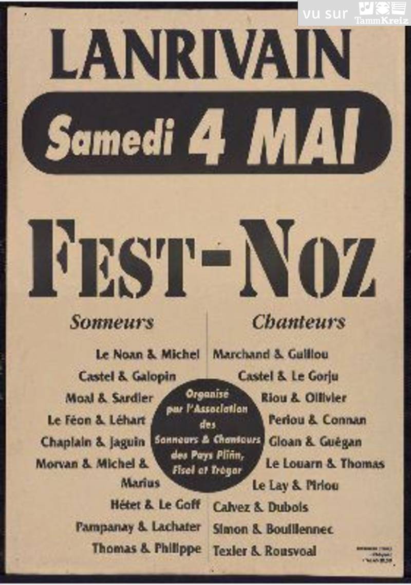 Fest Noz à Lanrivain