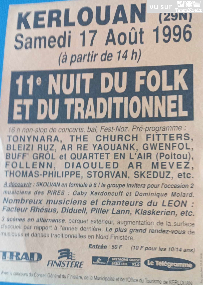 Fest-deiz ha noz à Kerlouan