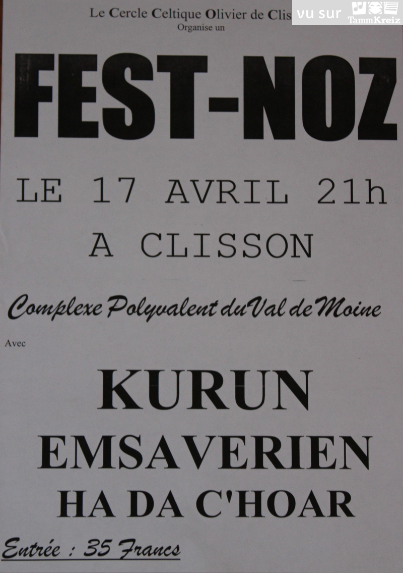 Fest Noz à Clisson