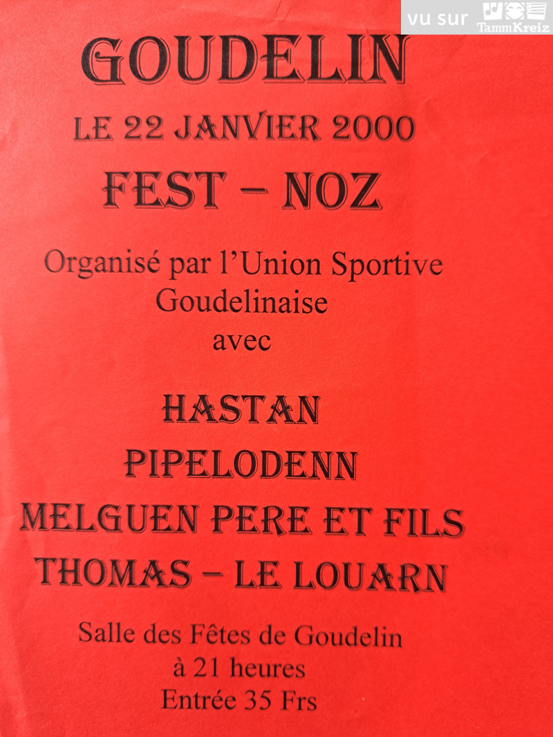 Fest Noz à Goudelin