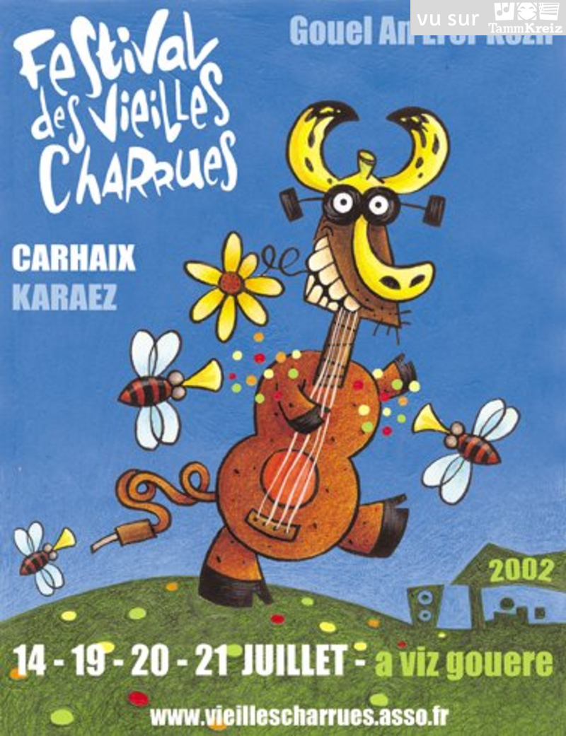 Fest Noz à Carhaix-Plouguer le 20 juillet 2002 - Tamm-Kreiz