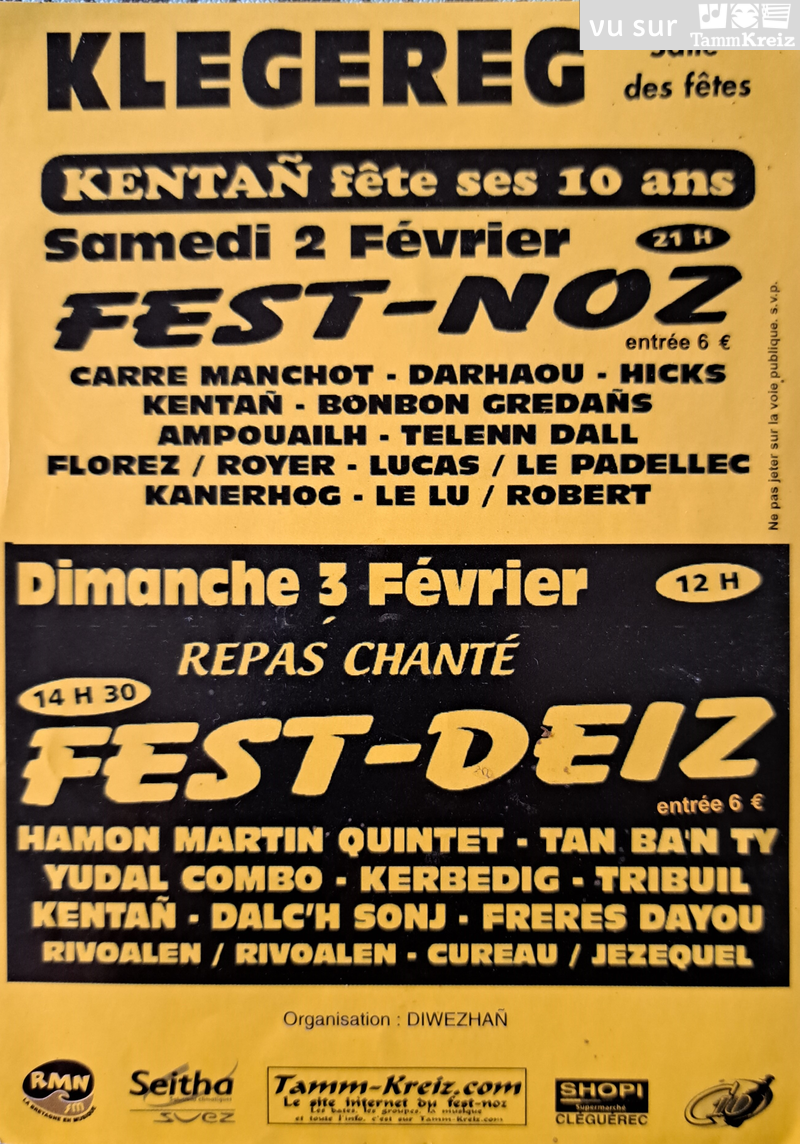 Fest Noz à Cléguérec