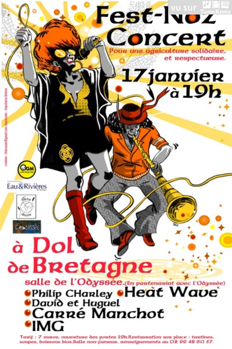 Concert et Fest-Noz à Dol-de-Bretagne