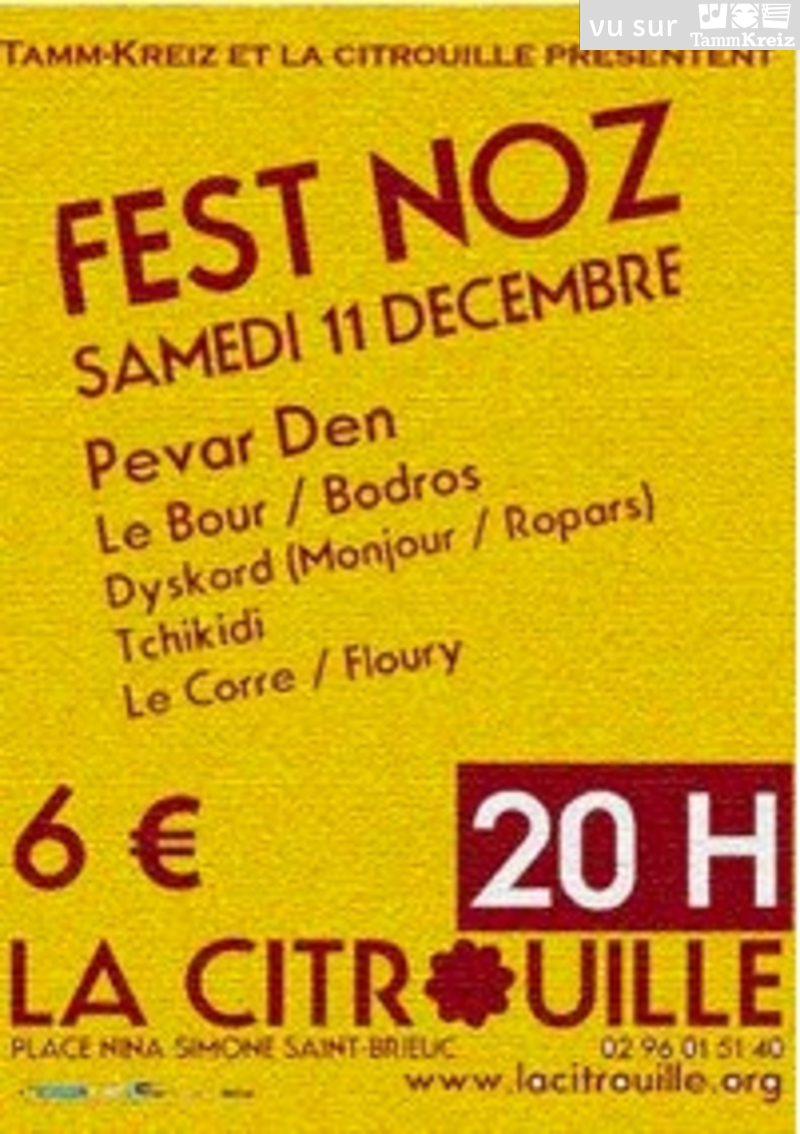 Fest Noz à Saint-Brieuc