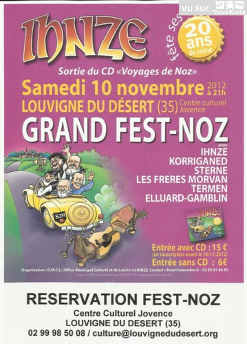 Fest Noz&nbsp;à&nbsp;Louvigné-du-Désert