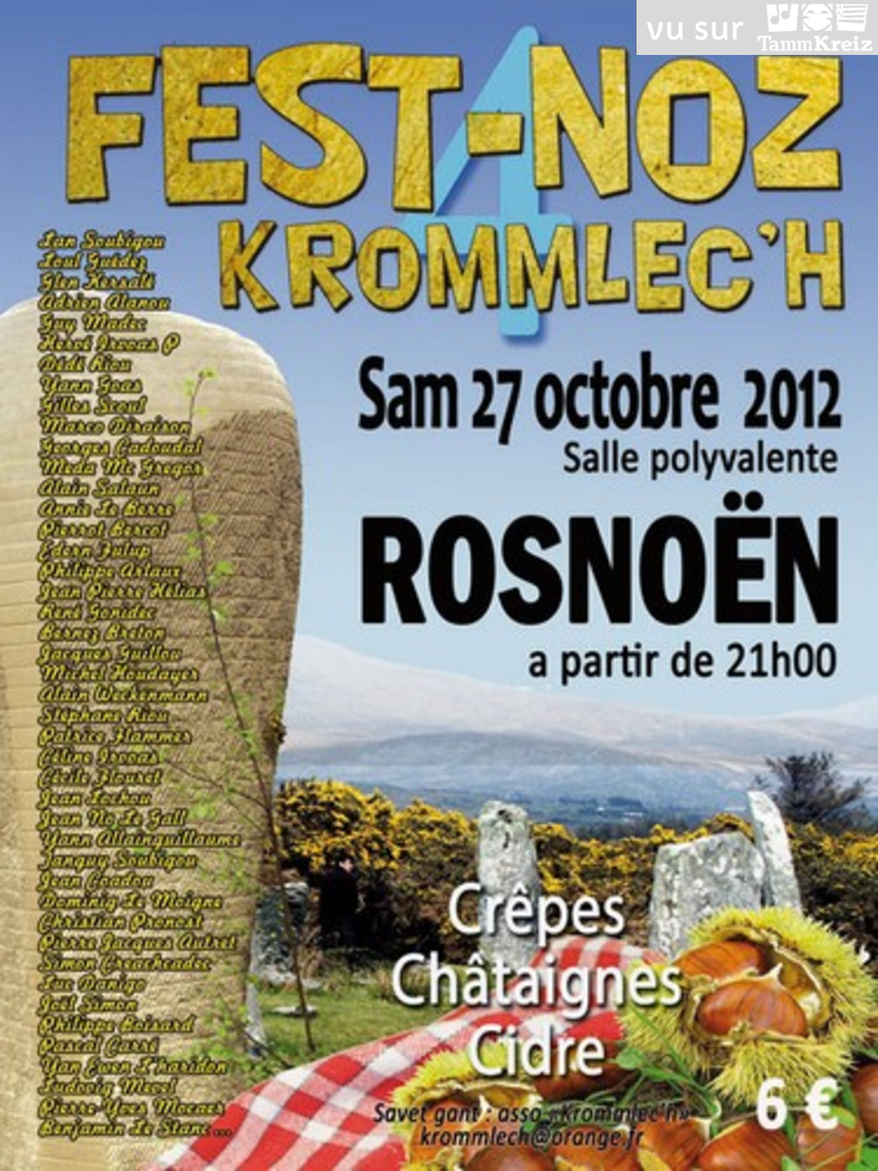Fest Noz à Rosnoën