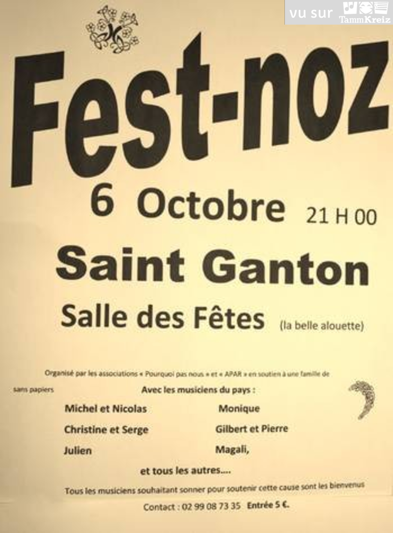 Fest Noz à Saint-Ganton