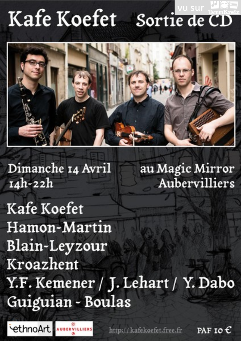Fest-deiz ha noz à Aubervilliers