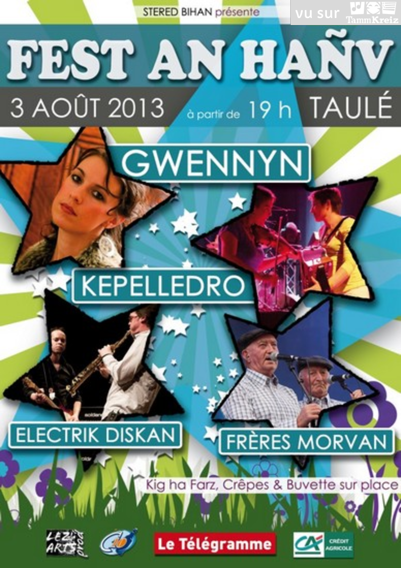 Concert et Fest-Noz&nbsp;à&nbsp;Taulé