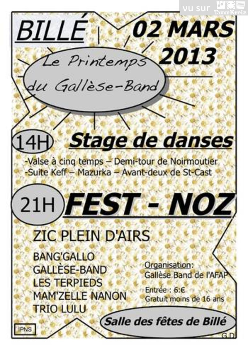 Fest Noz à Billé