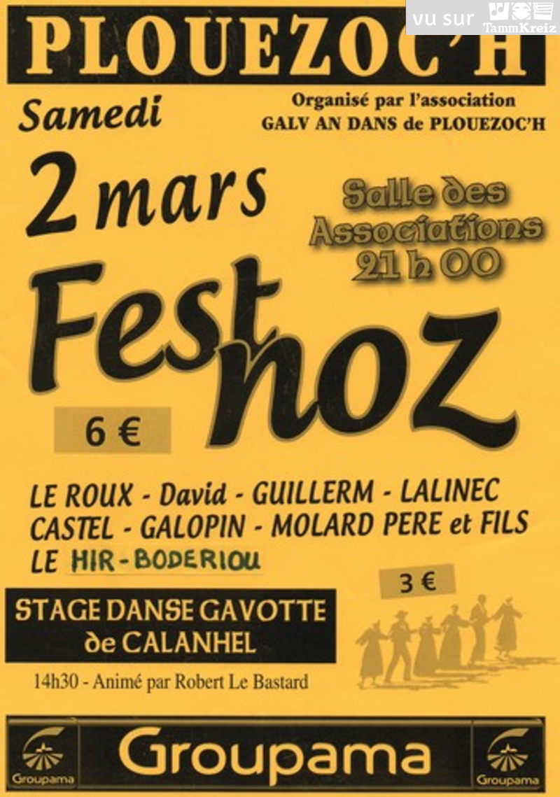 Fest Noz&nbsp;à&nbsp;Plouézoc'h