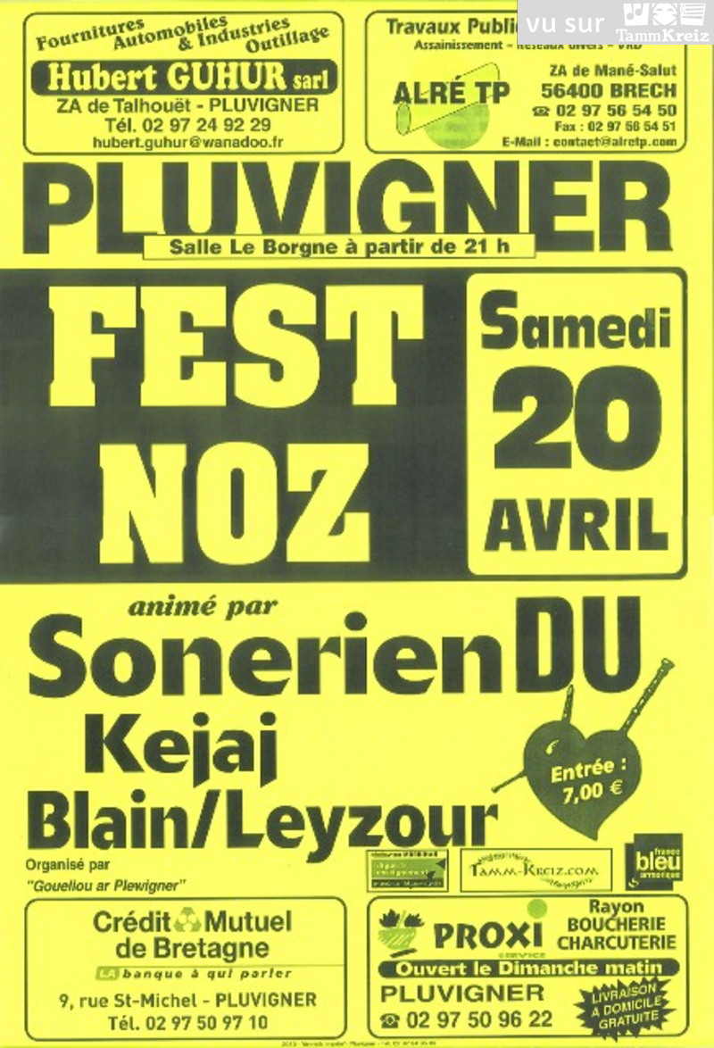 Fest Noz à Pluvigner