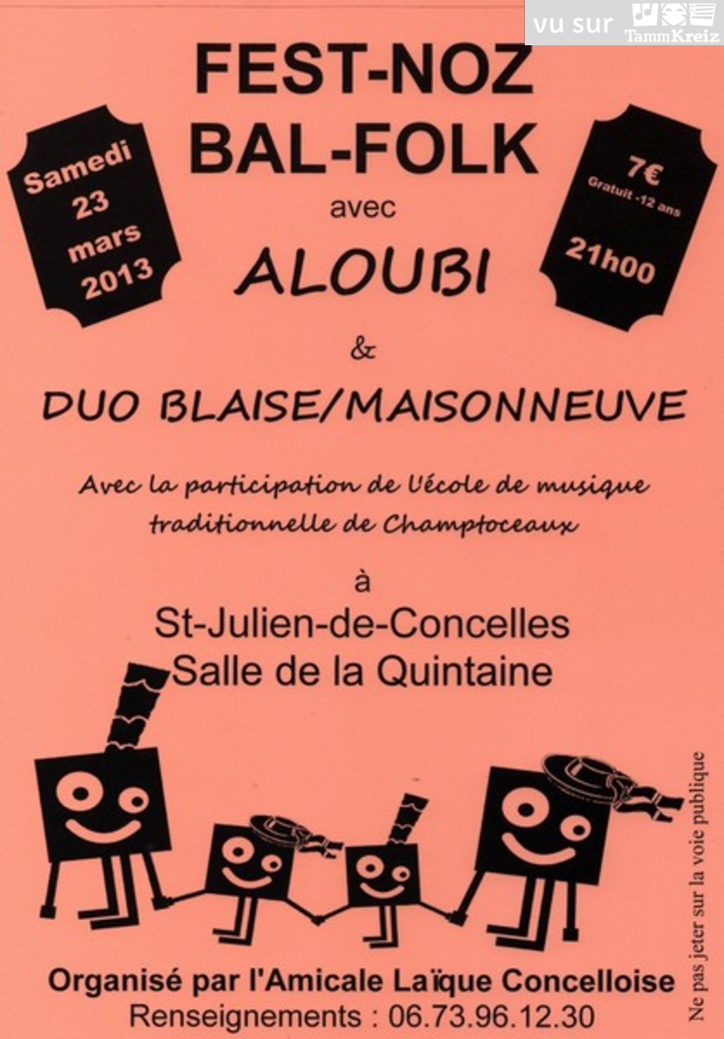 Fest Noz à Saint-Julien-de-Concelles