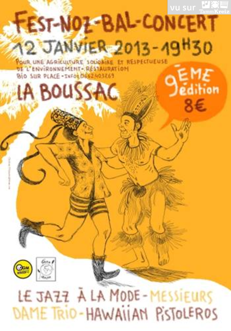 Concert et Fest-Noz à La Boussac