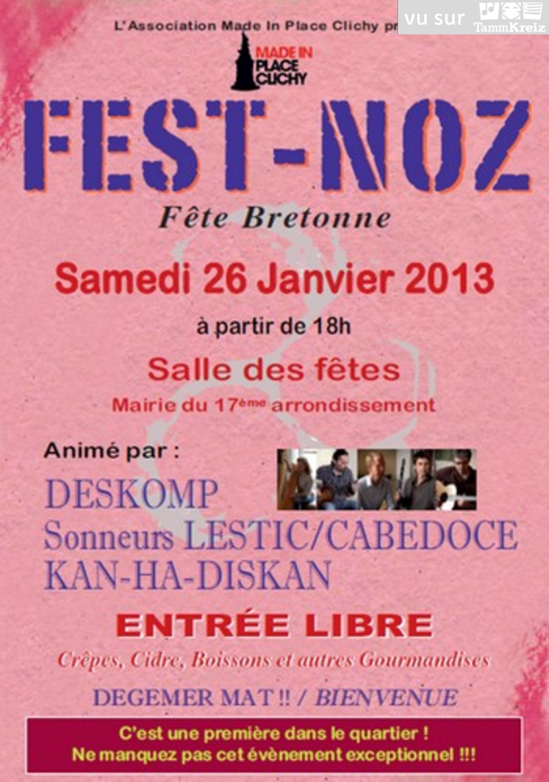 Fest Deiz à Paris