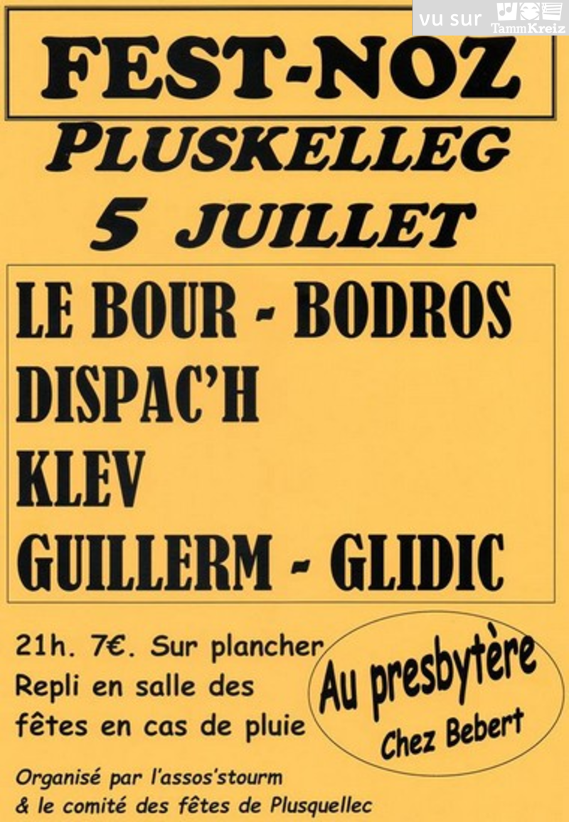 Fest Noz à Plusquellec