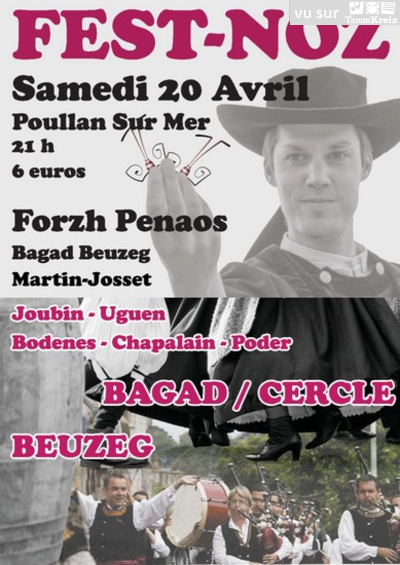 Fest Noz à Poullan-sur-Mer