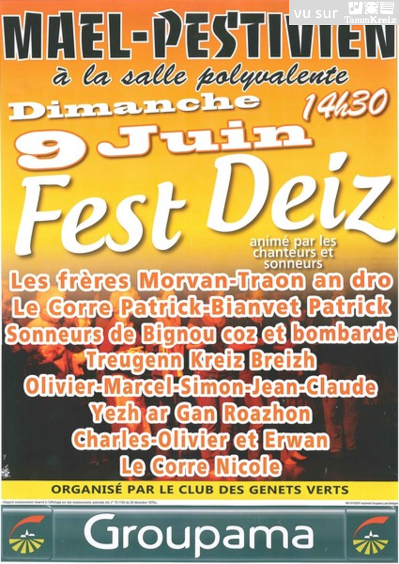 Fest Deiz à Maël-Pestivien