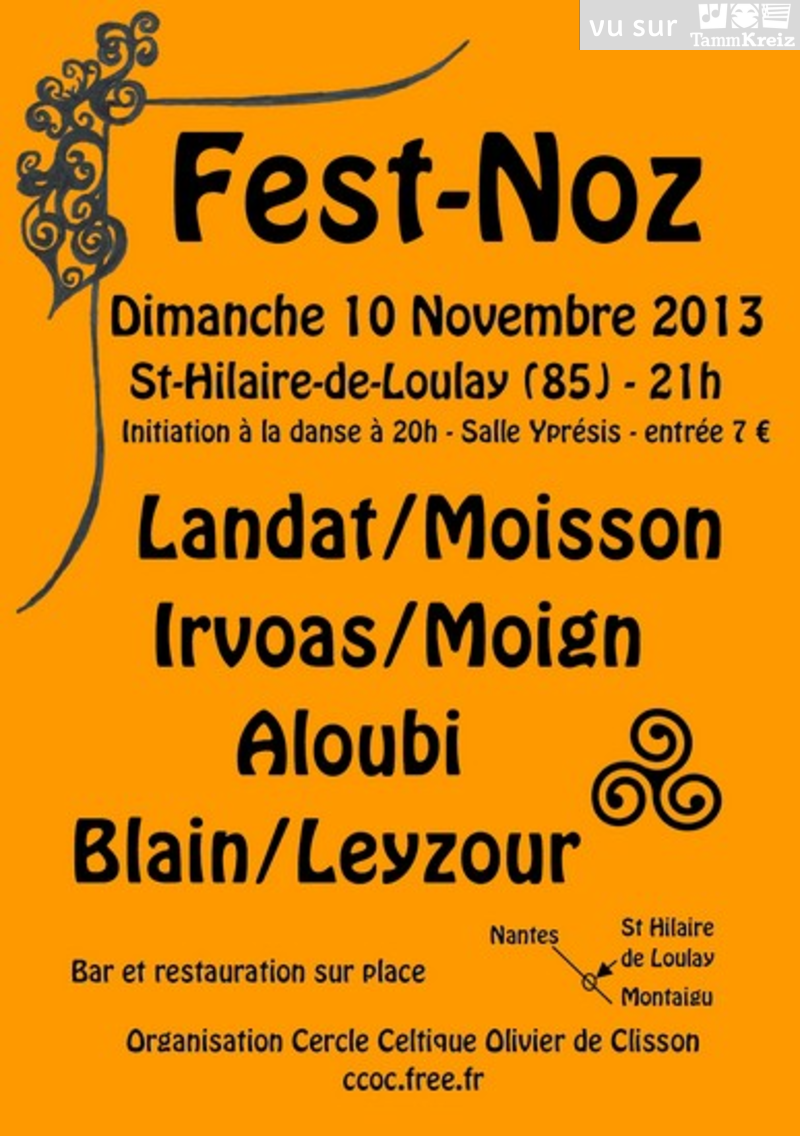 Fest Noz à Saint-Hilaire-de-Loulay