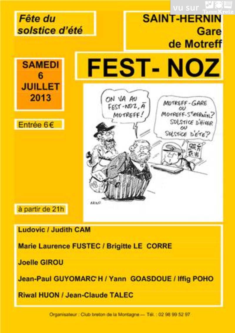 Fest Noz à Saint-Hernin