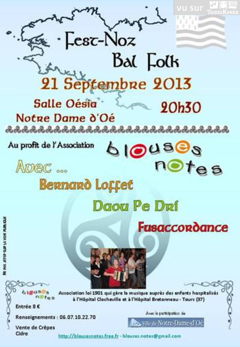 Fest Noz à Notre-Dame-d'Oé