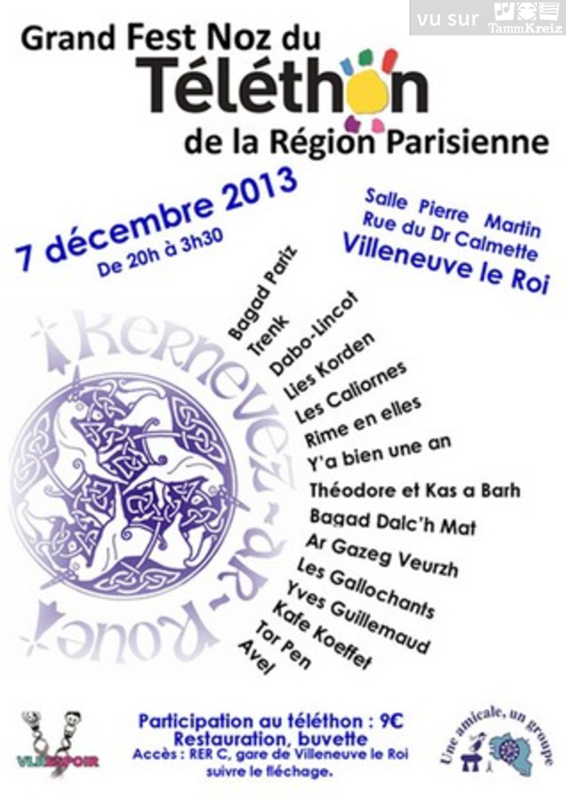 Fest Noz à Villeneuve-le-Roi
