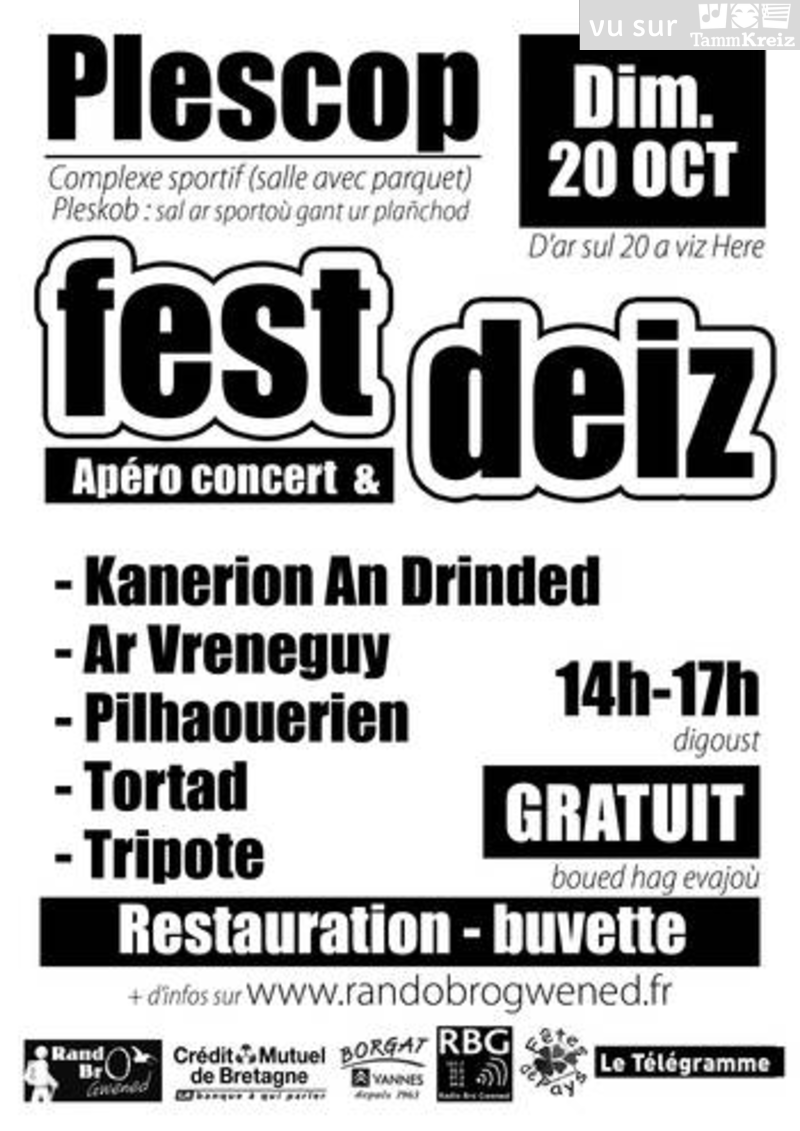 Fest Deiz à Plescop