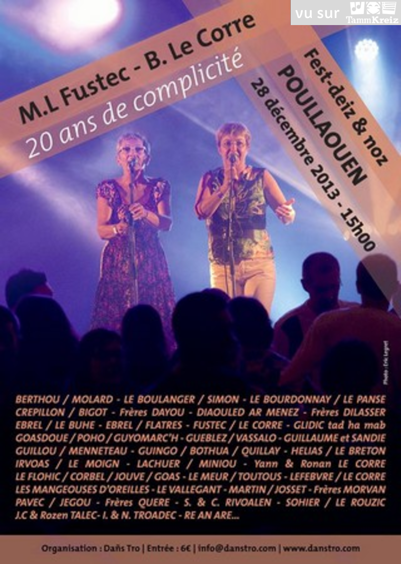 Fest-deiz ha noz à Poullaouen