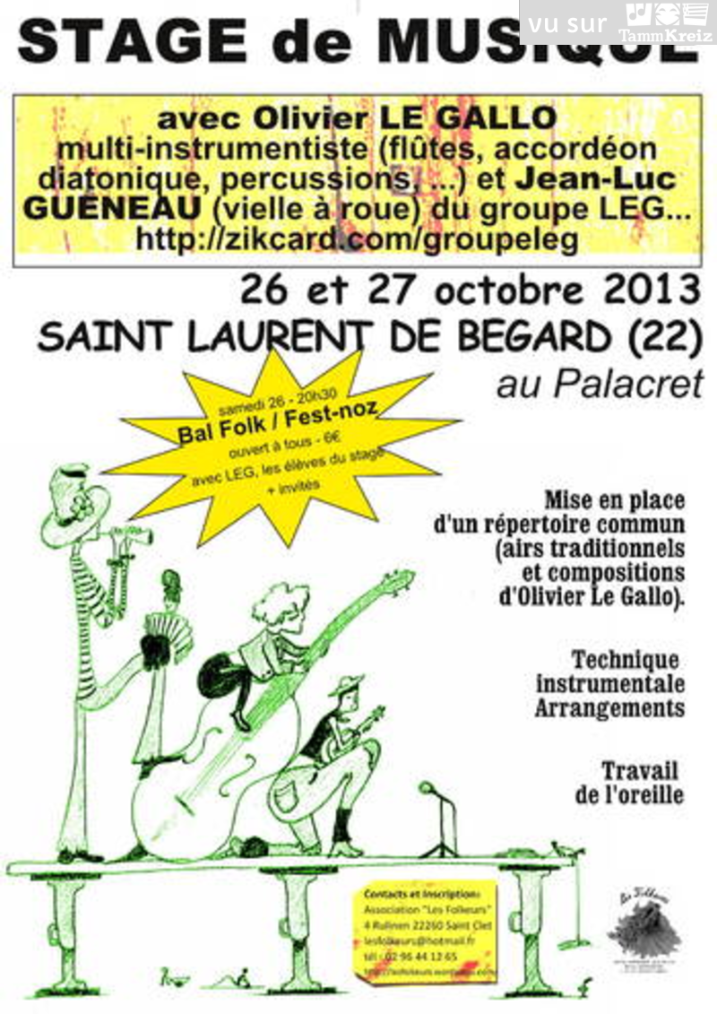 Fest-Noz/Bal folk à Bégard