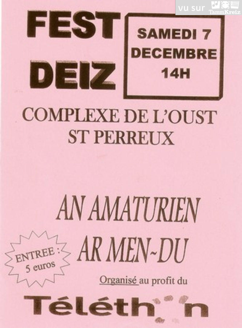 Fest Deiz à Saint-Perreux
