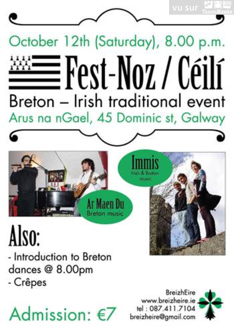 Ceili-Fest-Noz à Galway