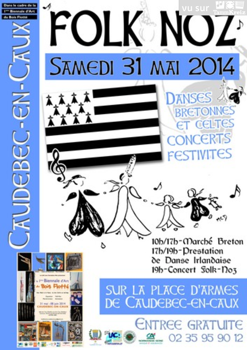 Fest-Noz/Bal folk à Caudebec-en-Caux