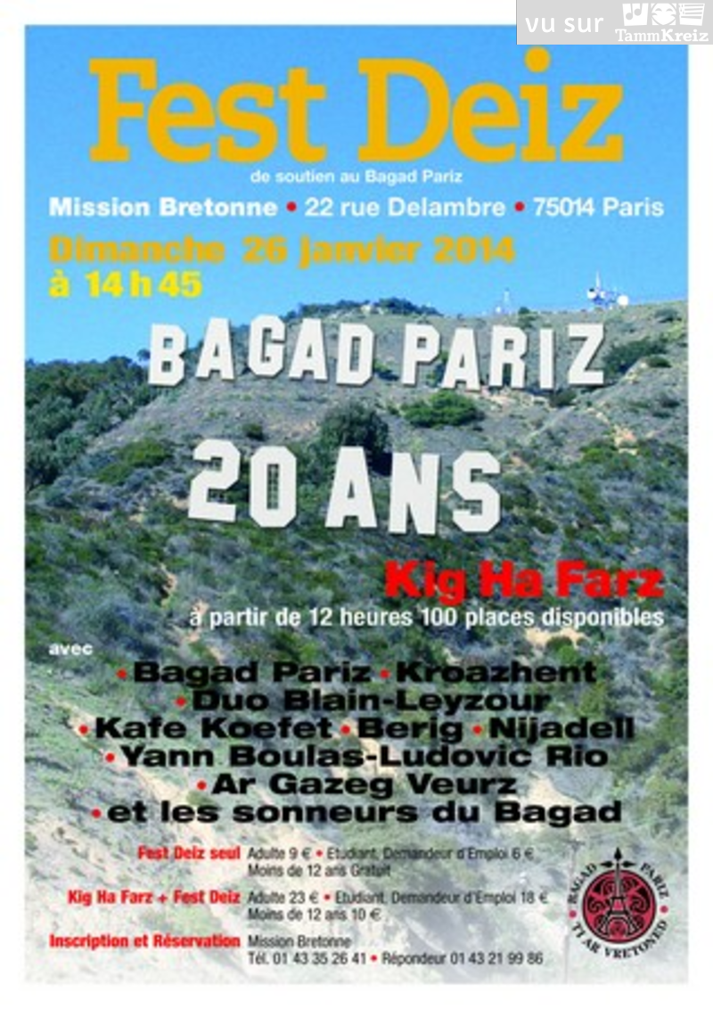 Fest Deiz à Paris