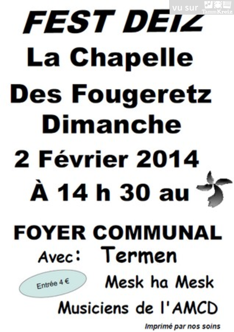 Fest Deiz à La Chapelle des Fougeretz