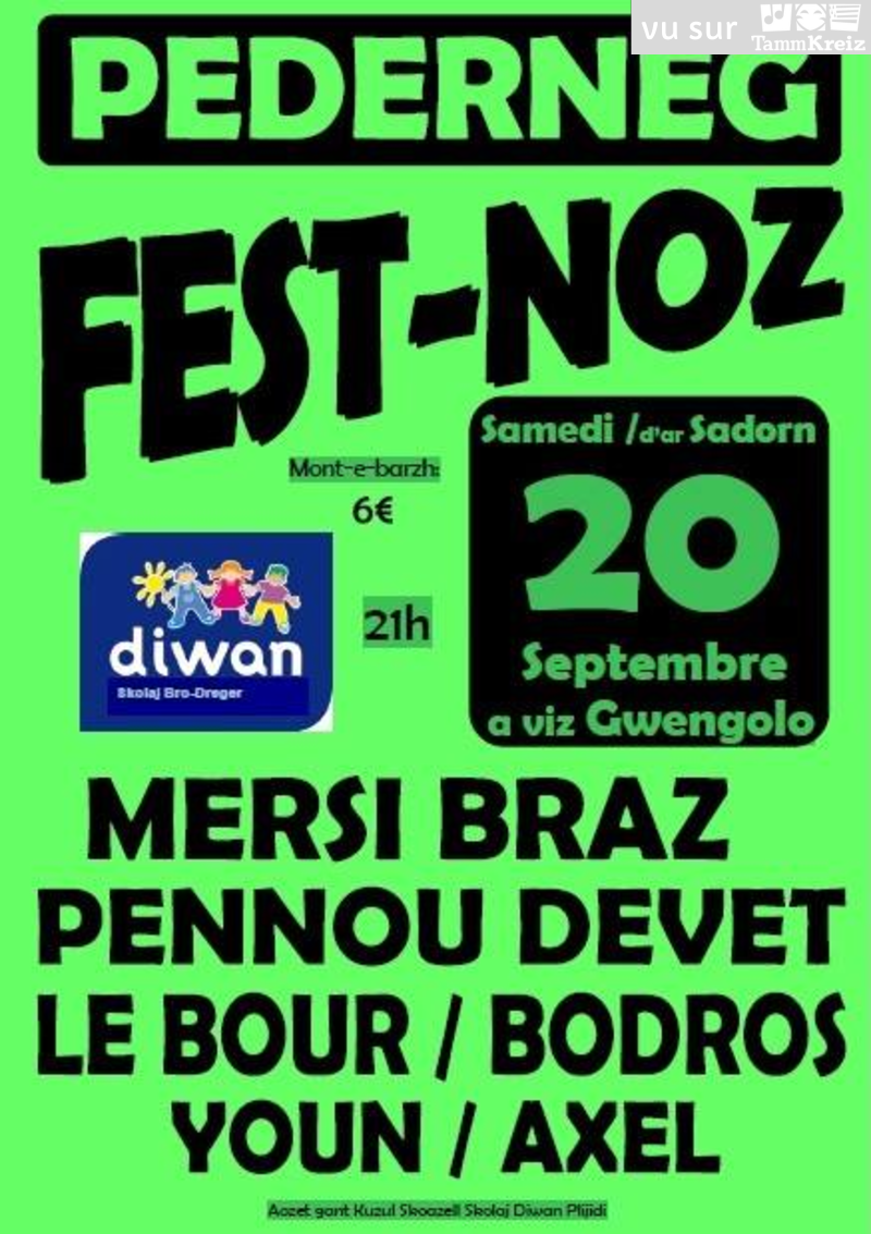 Fest Noz à Pédernec