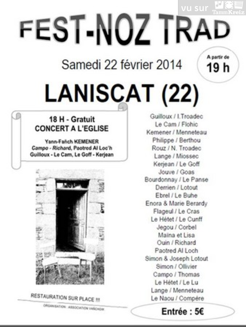 Fest Noz à Laniscat
