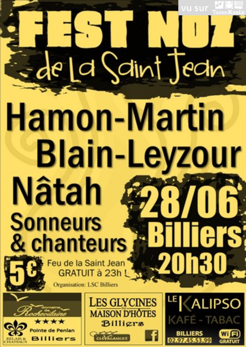 Fest Noz à Billiers