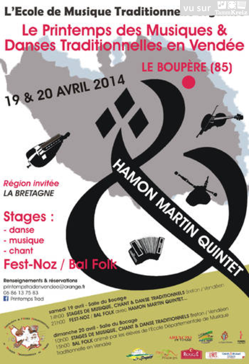 Fest-Noz/Bal folk à Le Boupère