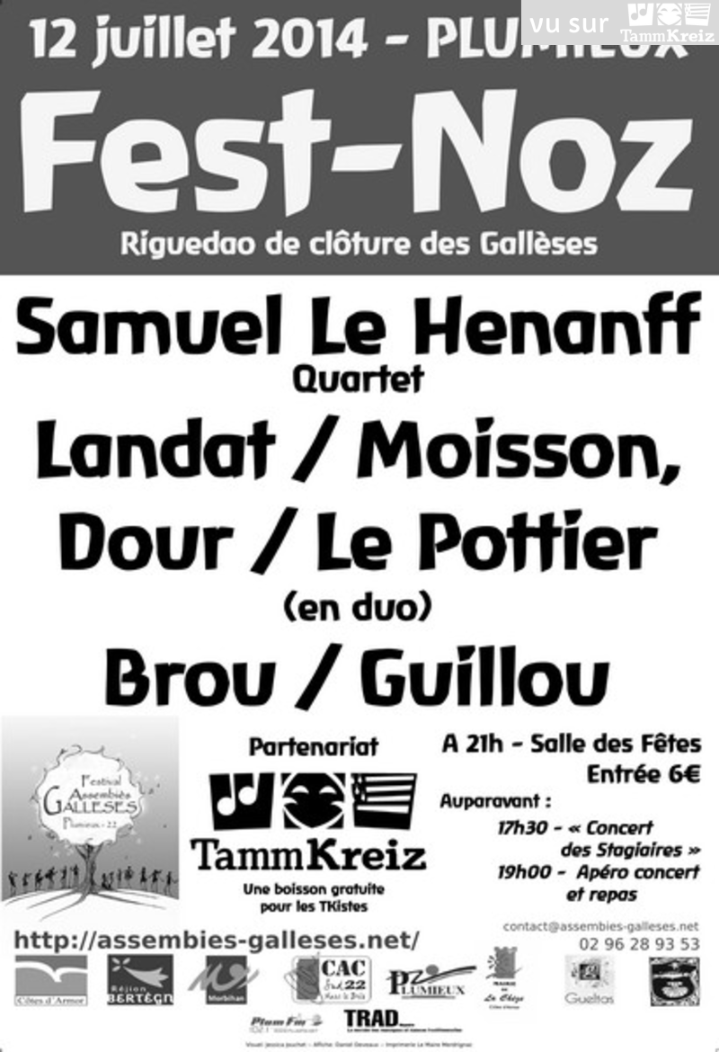 Fest Noz à Plumieux