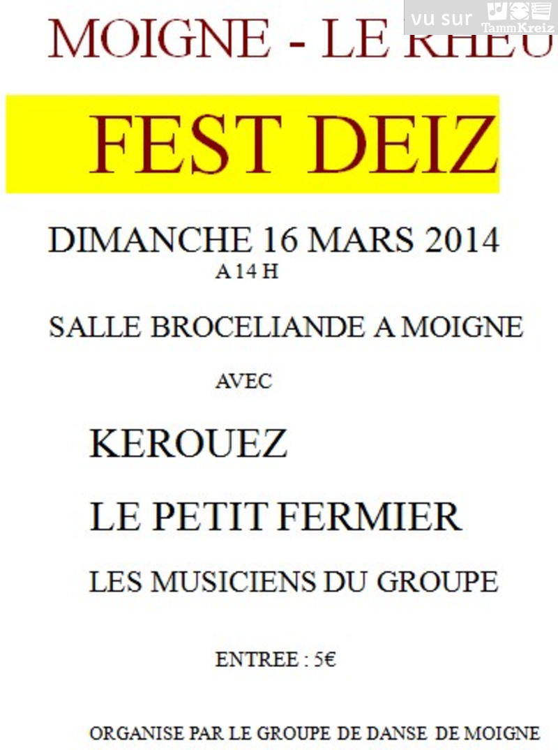 Fest Deiz à Le Rheu