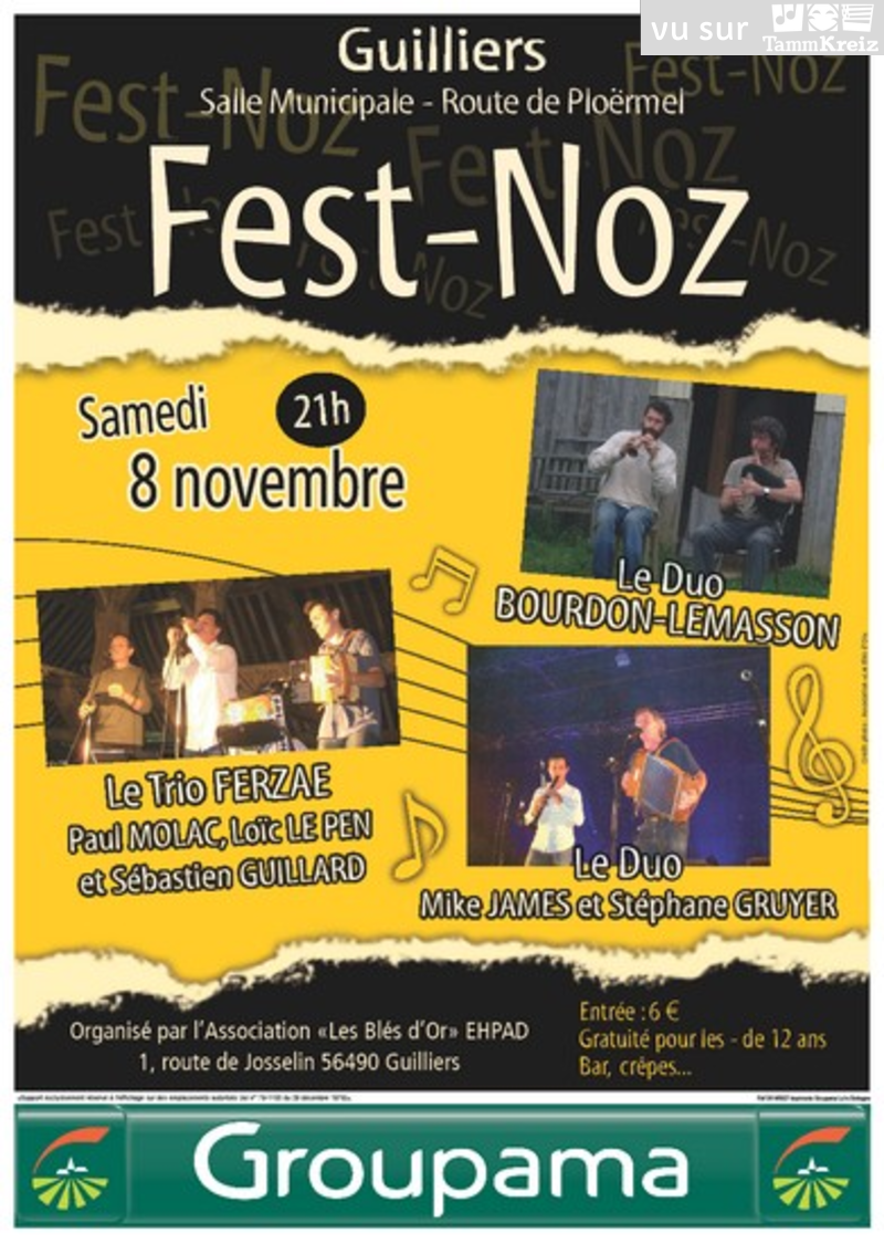 Fest Noz à Guilliers