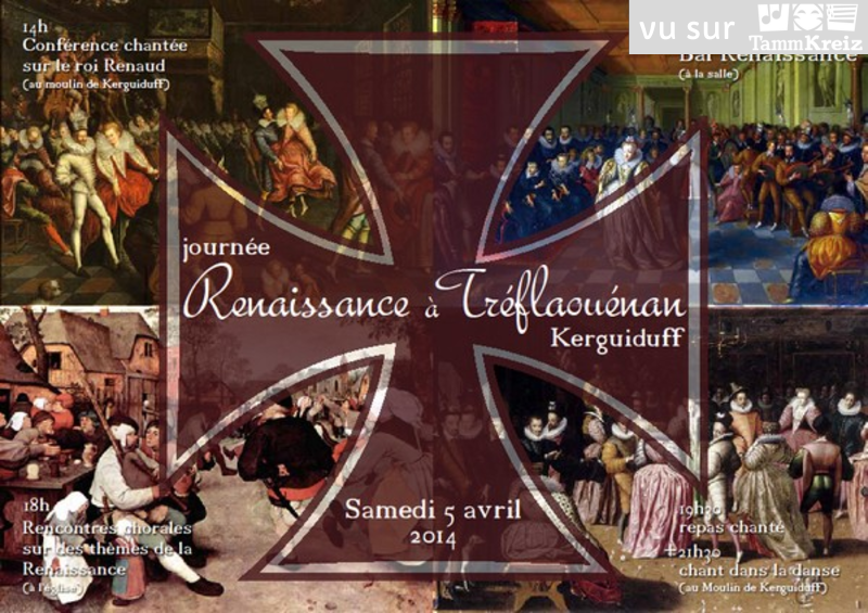 Fest noz/Bal renaissance à Tréflaouénan