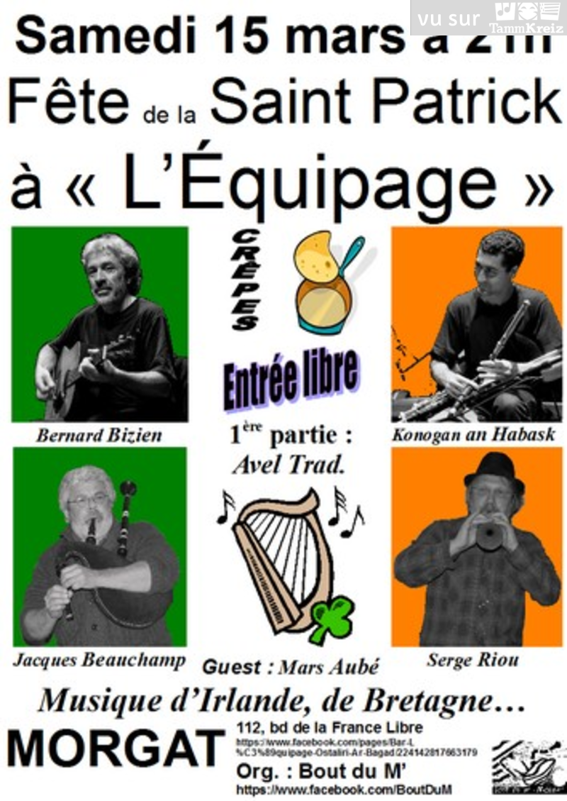 Concert et Fest-Noz&nbsp;à&nbsp;Crozon