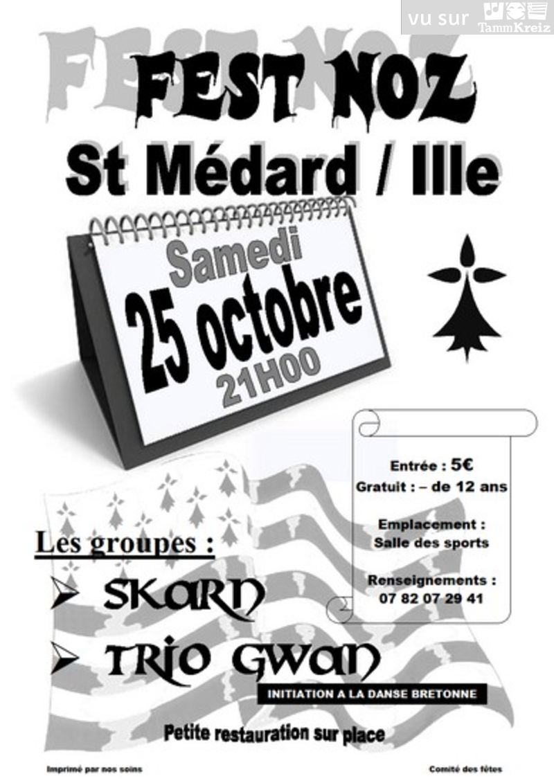 Fest Noz à Saint-Médard-sur-Ille
