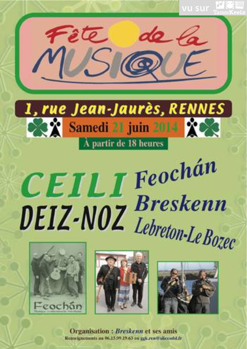 Ceili-Fest-Noz à Rennes