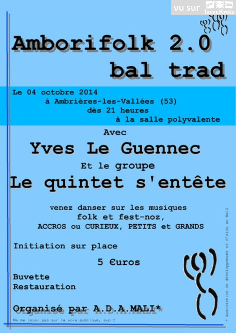 Fest-Noz/Bal folk à Ambrières-les-Vallées