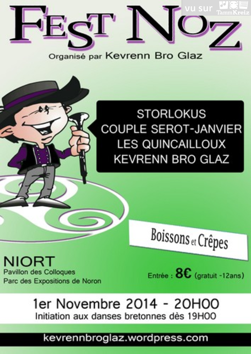 Fest Noz&nbsp;à&nbsp;Niort