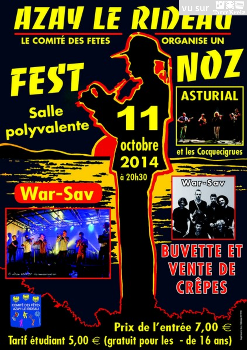 Fest Noz à Azay-le-Rideau