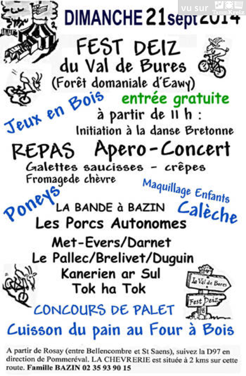 Fest Deiz&nbsp;à&nbsp;Bellencombre