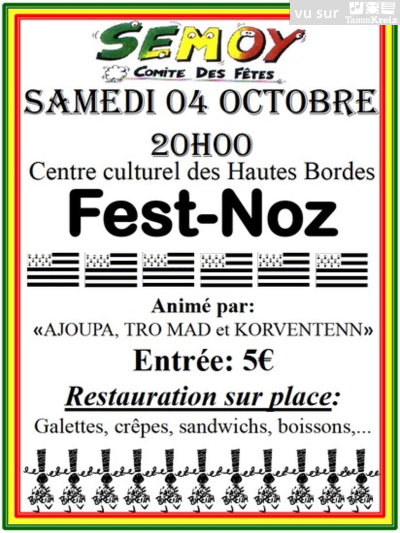 Fest Noz à Semoy